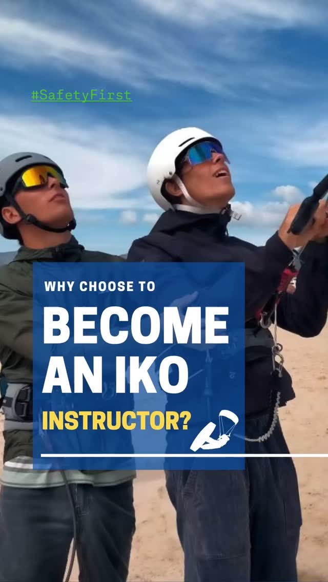 ikointl 🌊 Ready to turn your passion into a career?
IKO’s practical and safe training will fully prepare you to teach and inspire future kiters.

Want to teach or be a better kiter? IKO is the way to go!
Find a course & https://beta.ikointI.com/course/instructor

#IKOlntl #IKOInstructor #IKOlnstructorLifestyle
#Kitesurfing #Kitesurf #KiteWithIKO #KiteboardingZone
#NeverStopKitesurfing #Kiters #SafetyFirst
#WearHelmetLikeAPro #FrontLeash #NoBoardLeash
#EatKiteSleepRepeat #KiteLife #KiteBoard #KitesurfWorld #KiteParadise #BeachLifestyle #ILoveMyJob #BeachLife #ItsALifestyle #IKOlnstructors #Kitesurfing #LearnToTeach